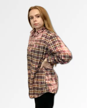 #2 Strawberry Cream Outlaw Flannel- One Size