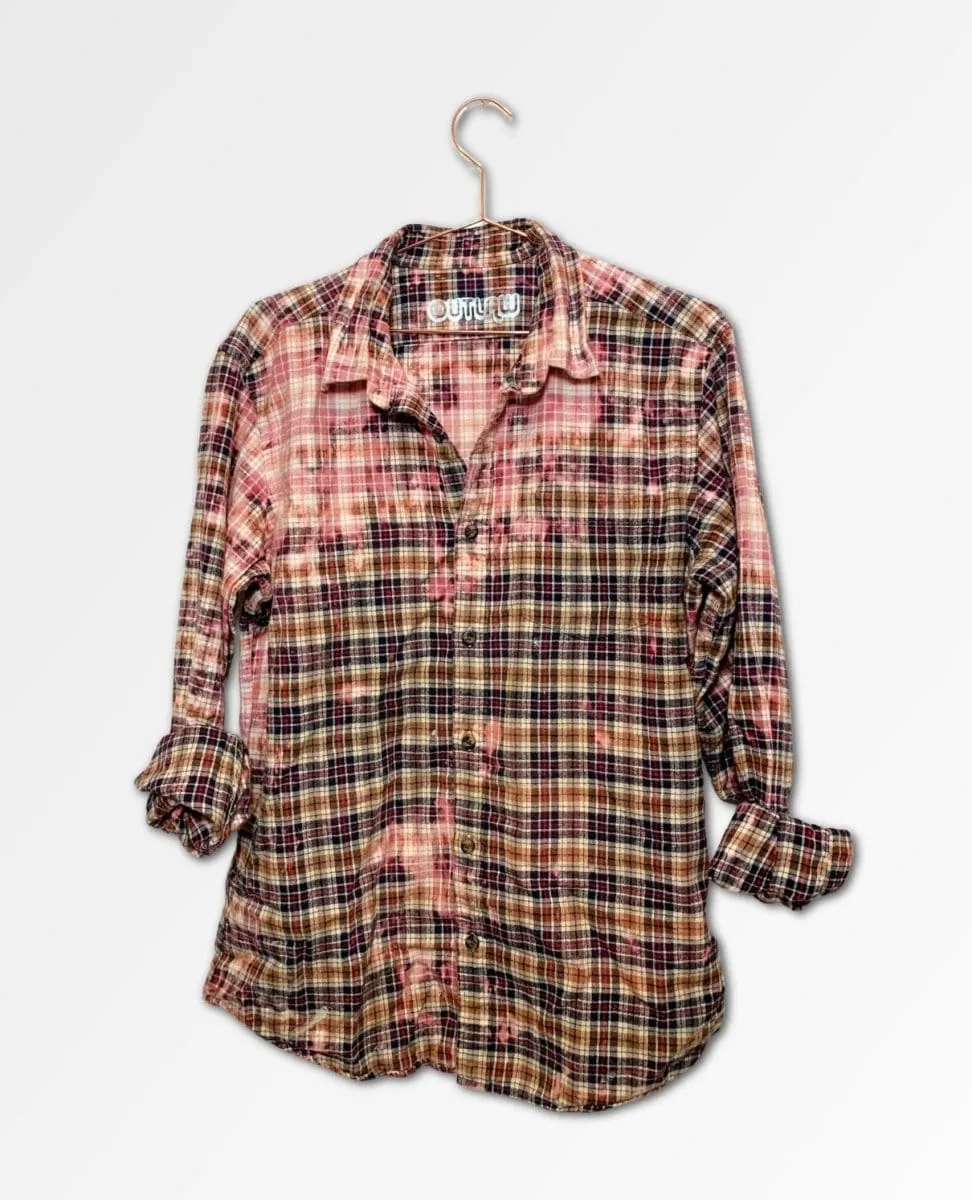 #2 Strawberry Cream Outlaw Flannel- One Size