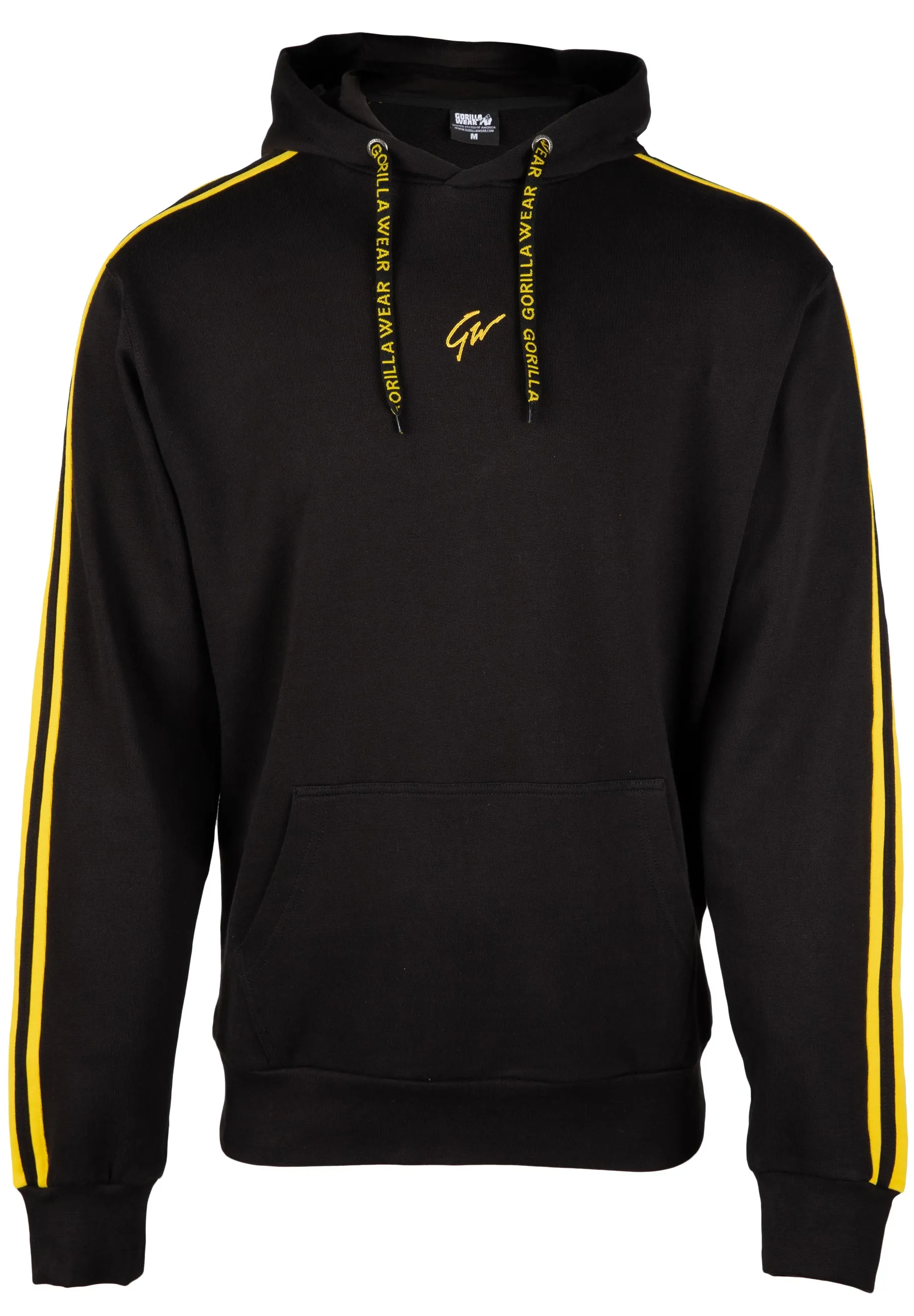 Banks Oversized Hoodie - Black/Yellow