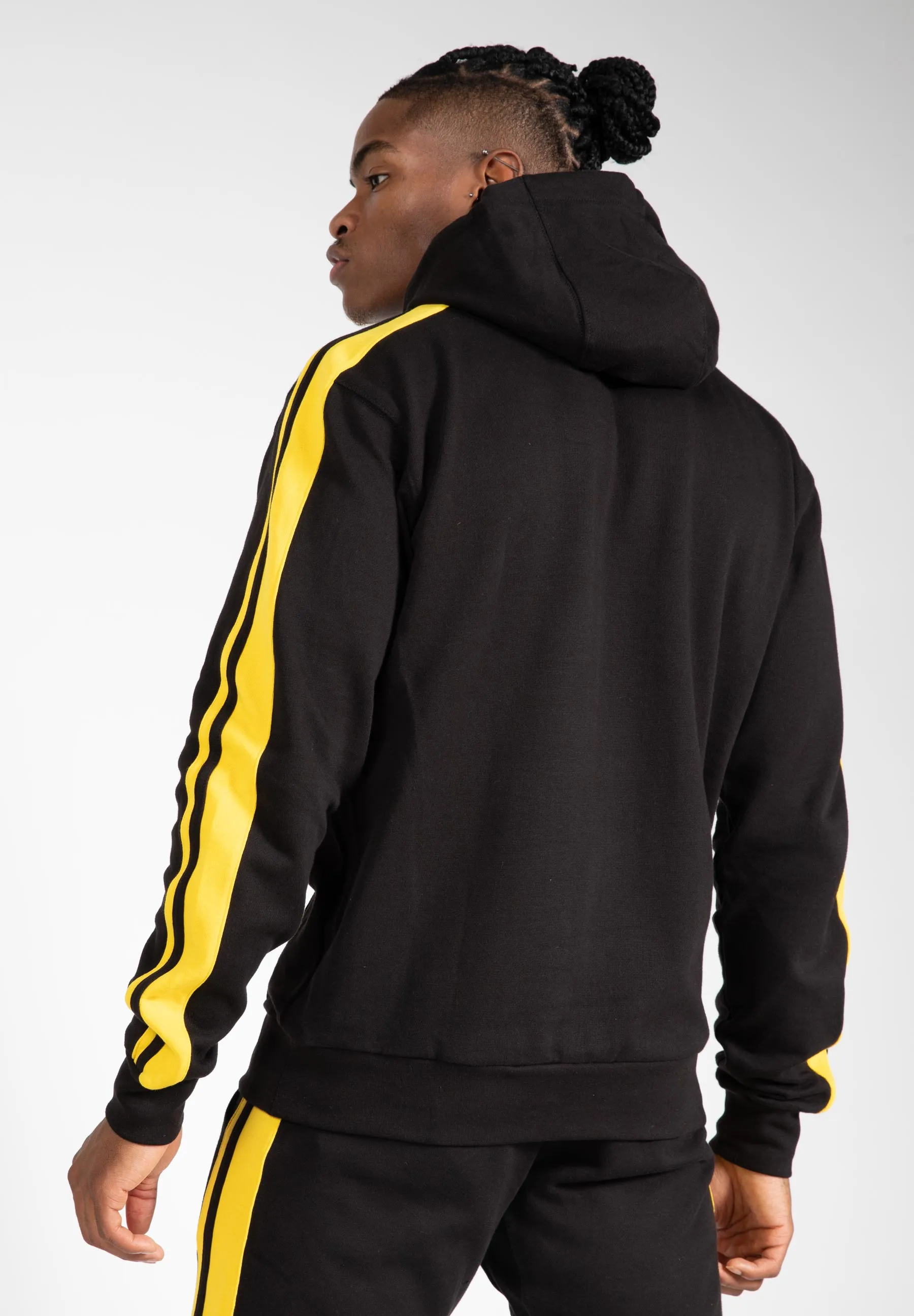 Banks Oversized Hoodie - Black/Yellow