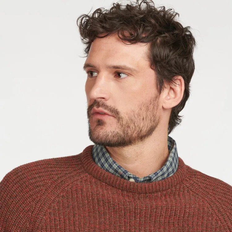 Barbour Horseford Crew Neck Sweater - Cinnamon