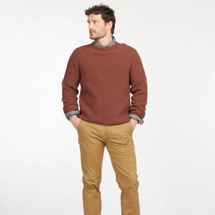Barbour Horseford Crew Neck Sweater - Cinnamon