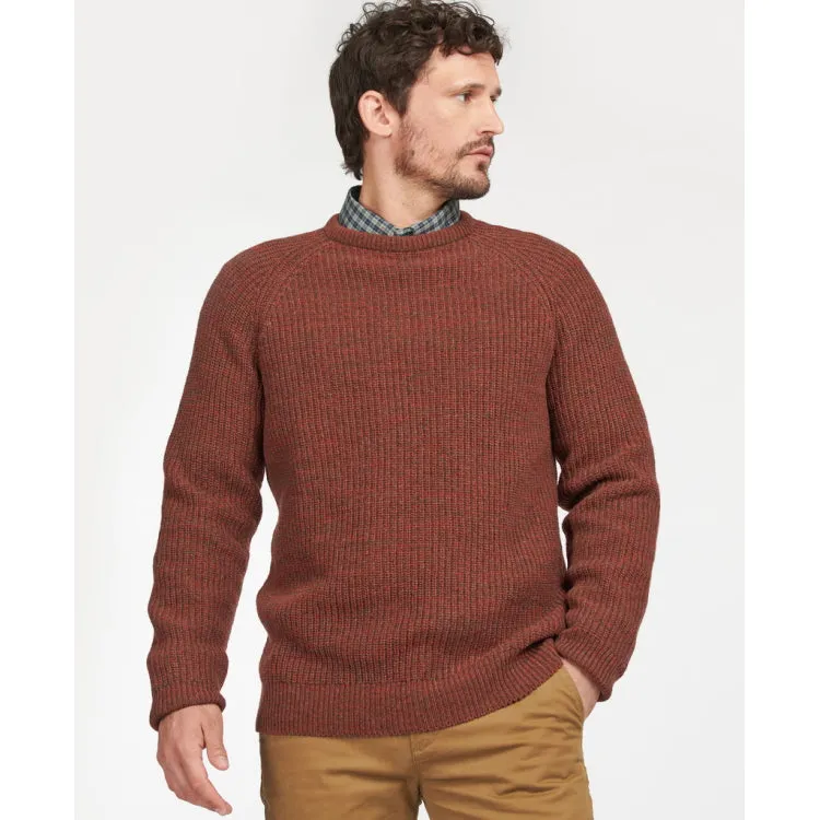 Barbour Horseford Crew Neck Sweater - Cinnamon