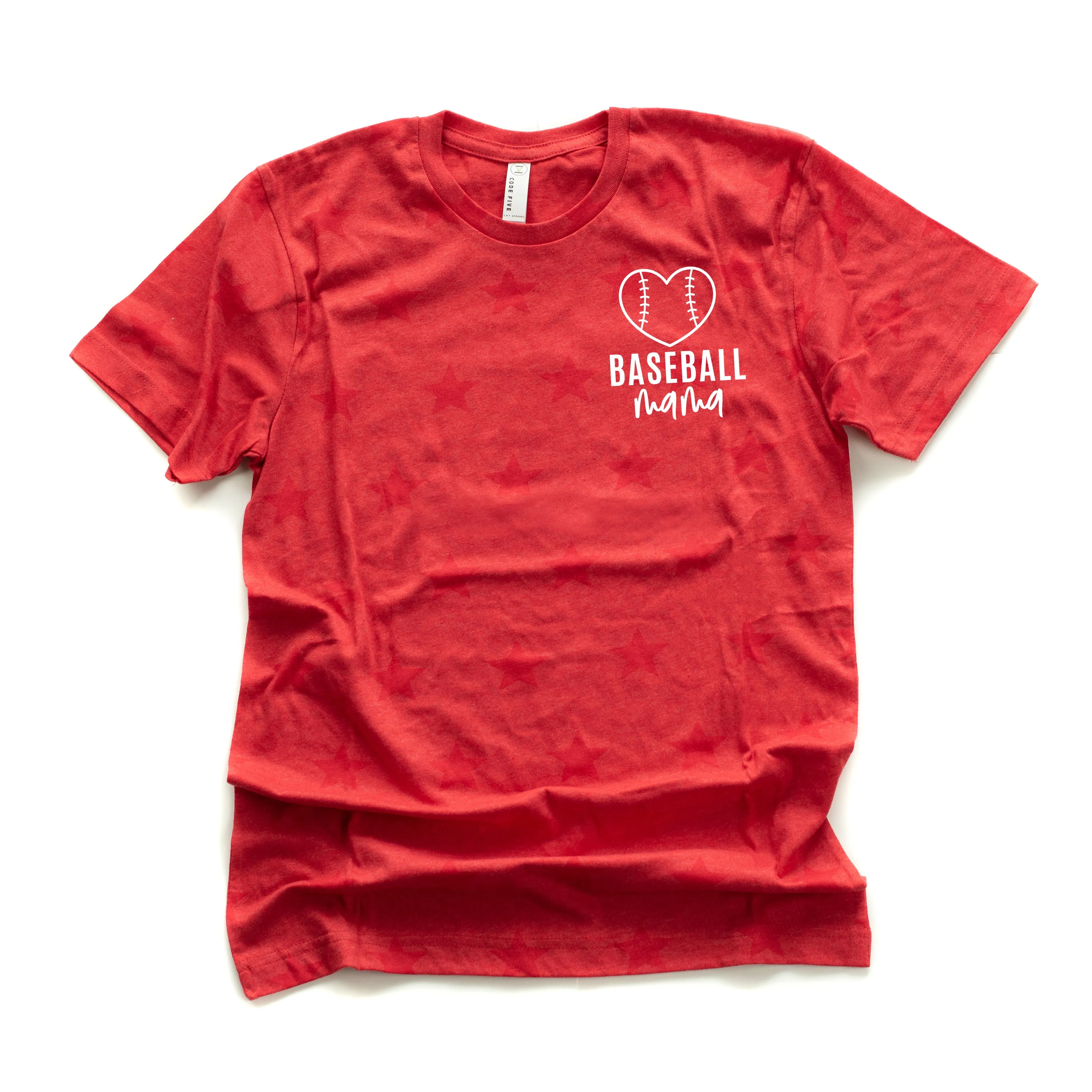 Baseball Mama - Pocket Design - Unisex STAR Tee