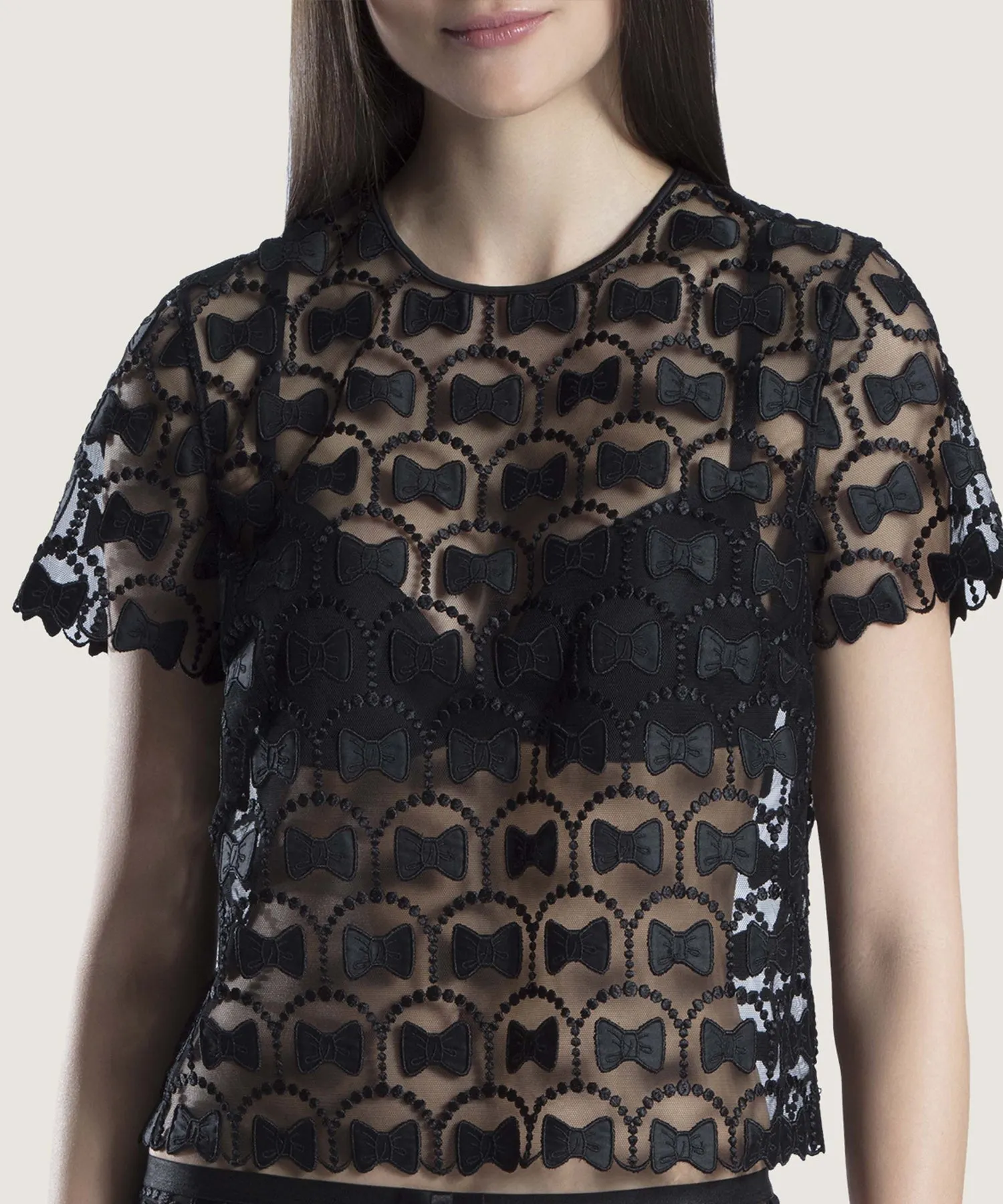 Bow Soir Top