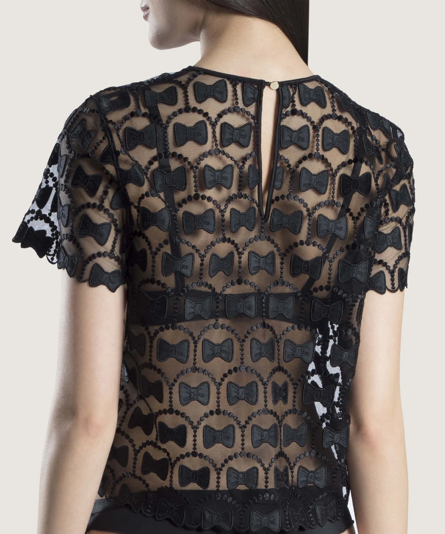 Bow Soir Top