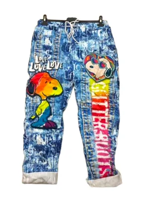 BRAND BAZAR SNOOP Love Pants