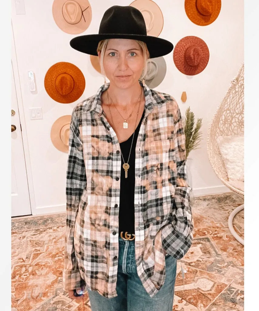 Carmel Outlaw Flannel- One Size