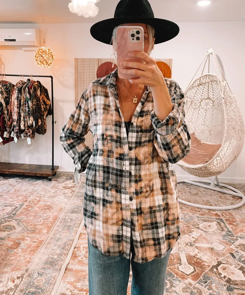 Carmel Outlaw Flannel- One Size