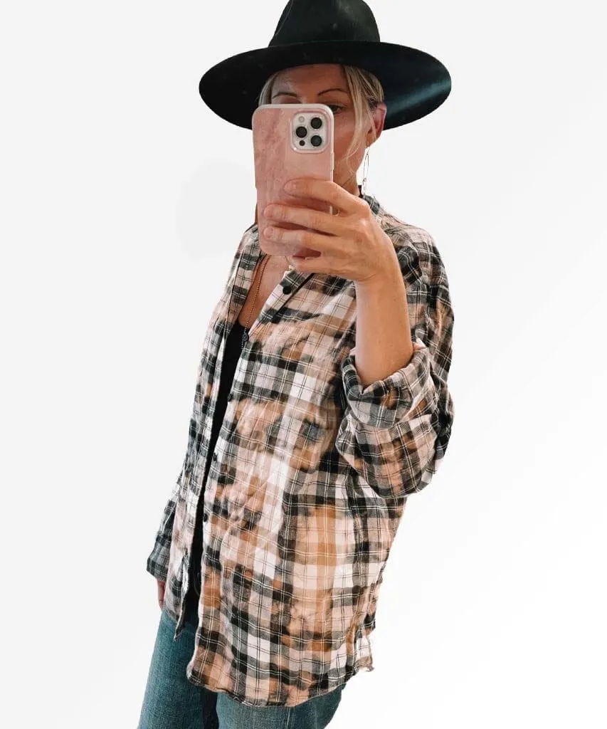 Carmel Outlaw Flannel- One Size