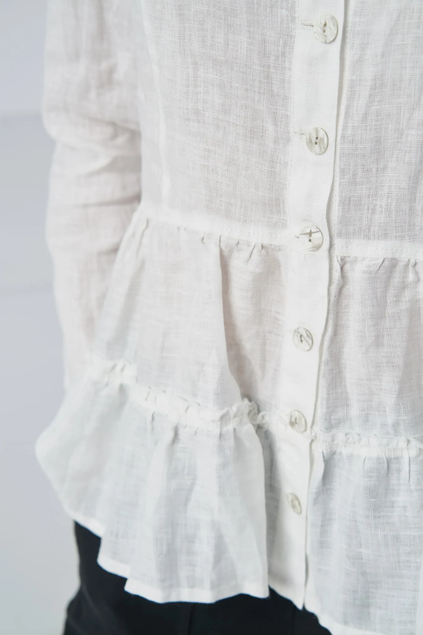 Casual linen blouse Vaiva