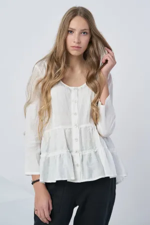 Casual linen blouse Vaiva