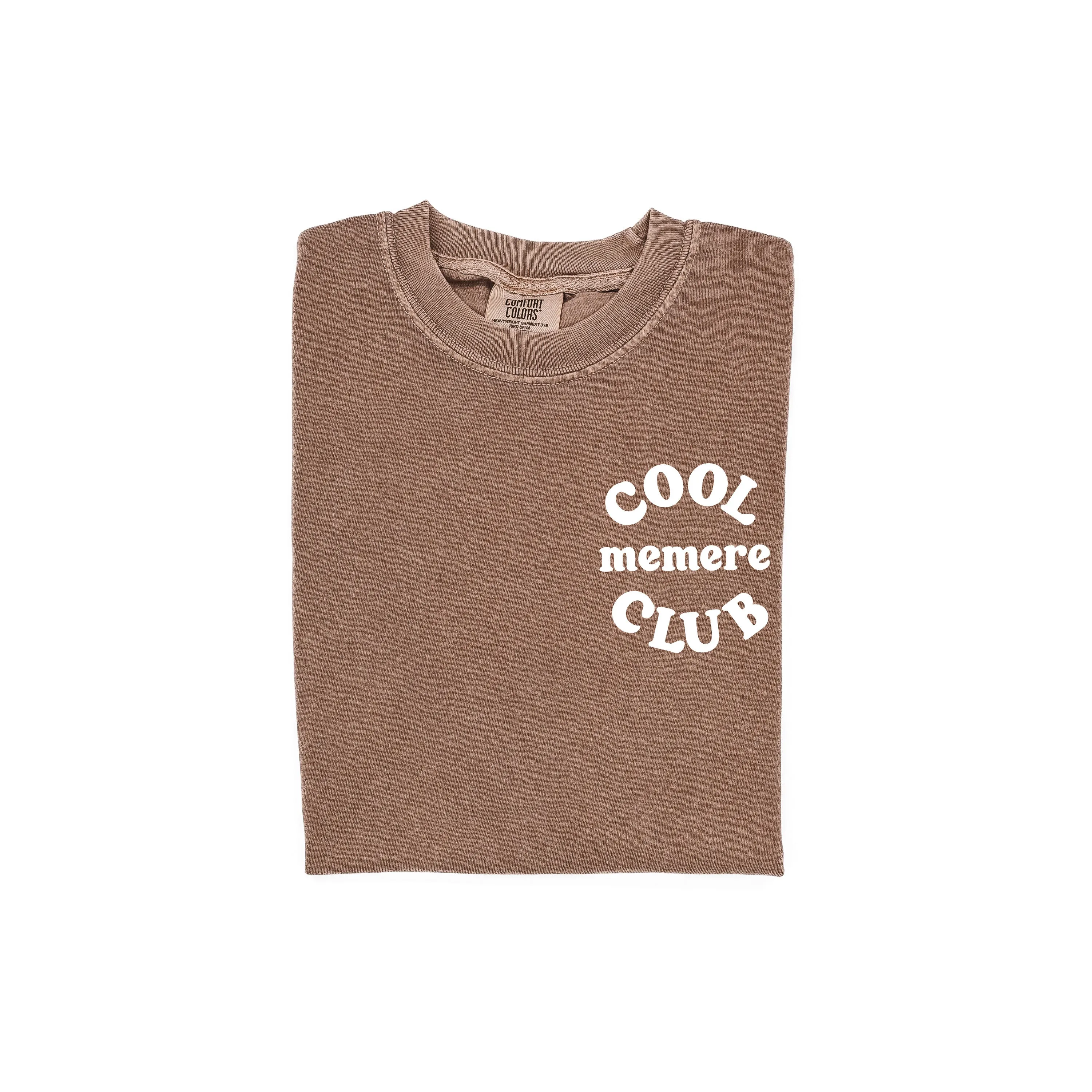 COOL Memere CLUB - Pocket Design - SHORT SLEEVE COMFORT COLORS TEE