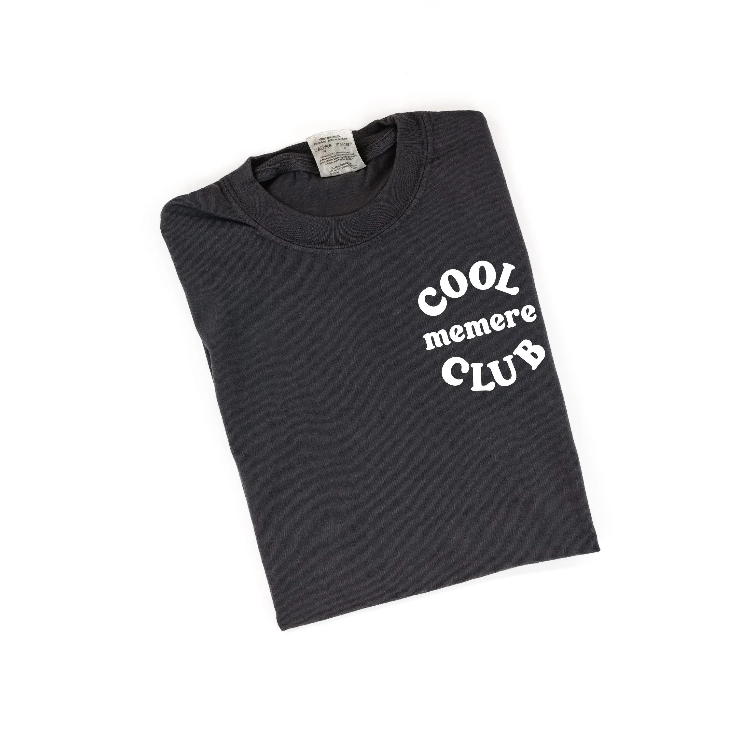 COOL Memere CLUB - Pocket Design - SHORT SLEEVE COMFORT COLORS TEE