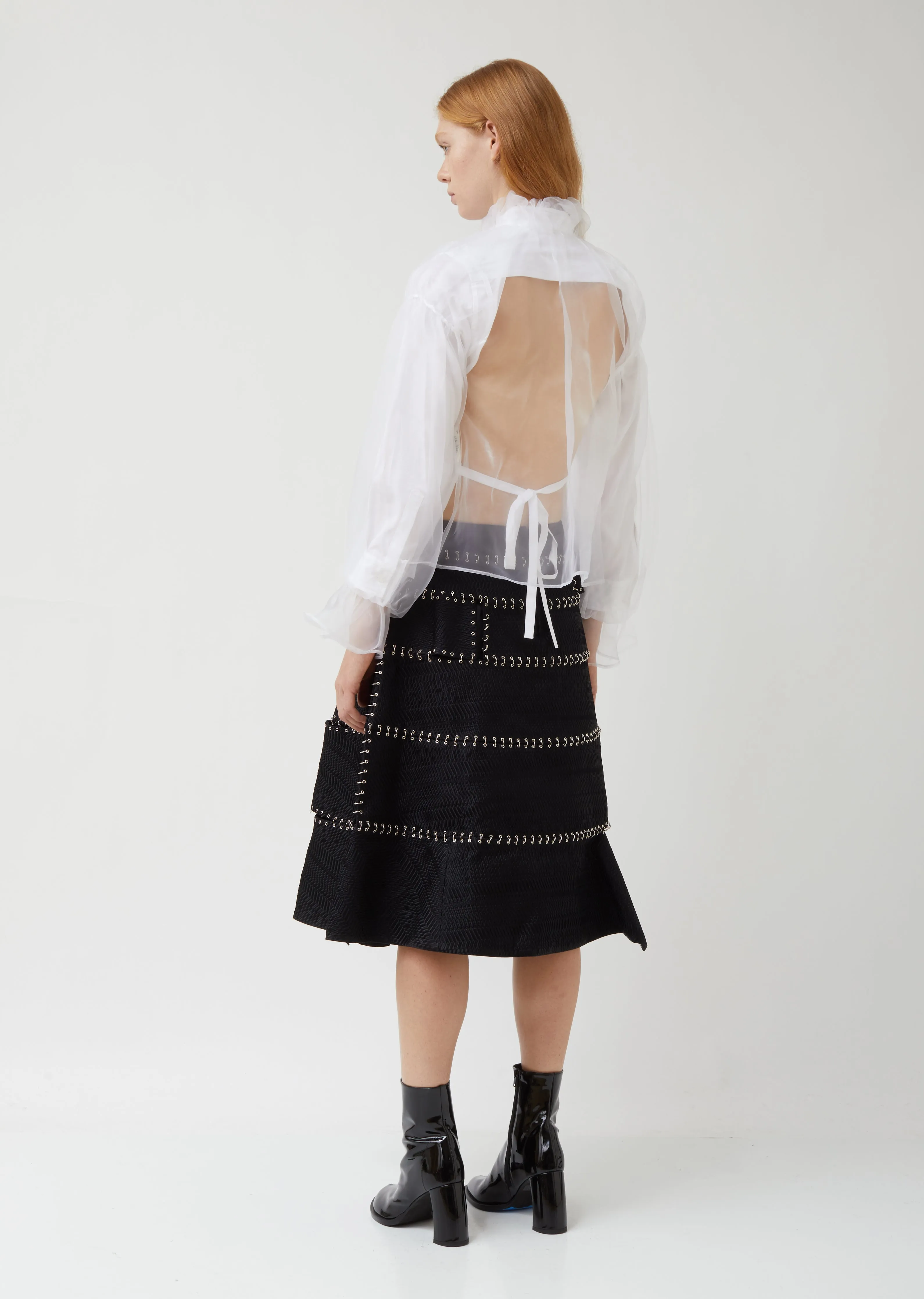Cotton Broad Organdy Shirt