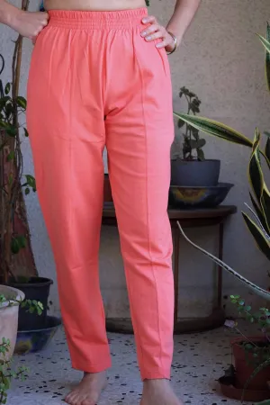 COTTON Solid Jogging Pants