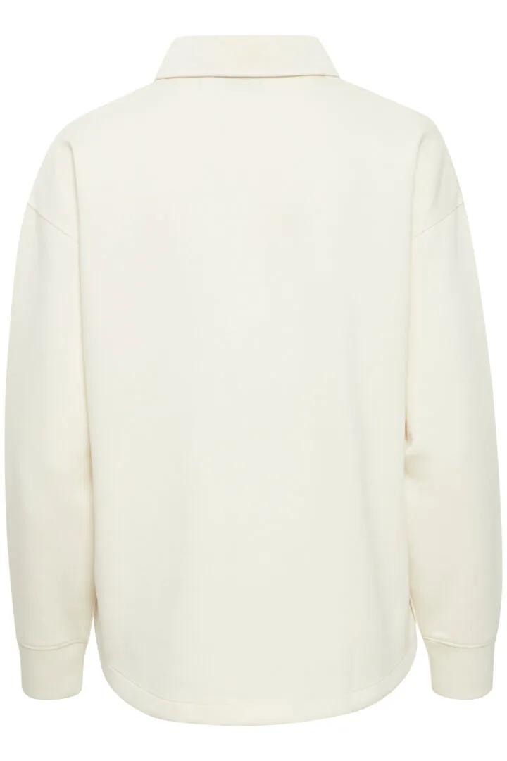 Cream Polo Knit
