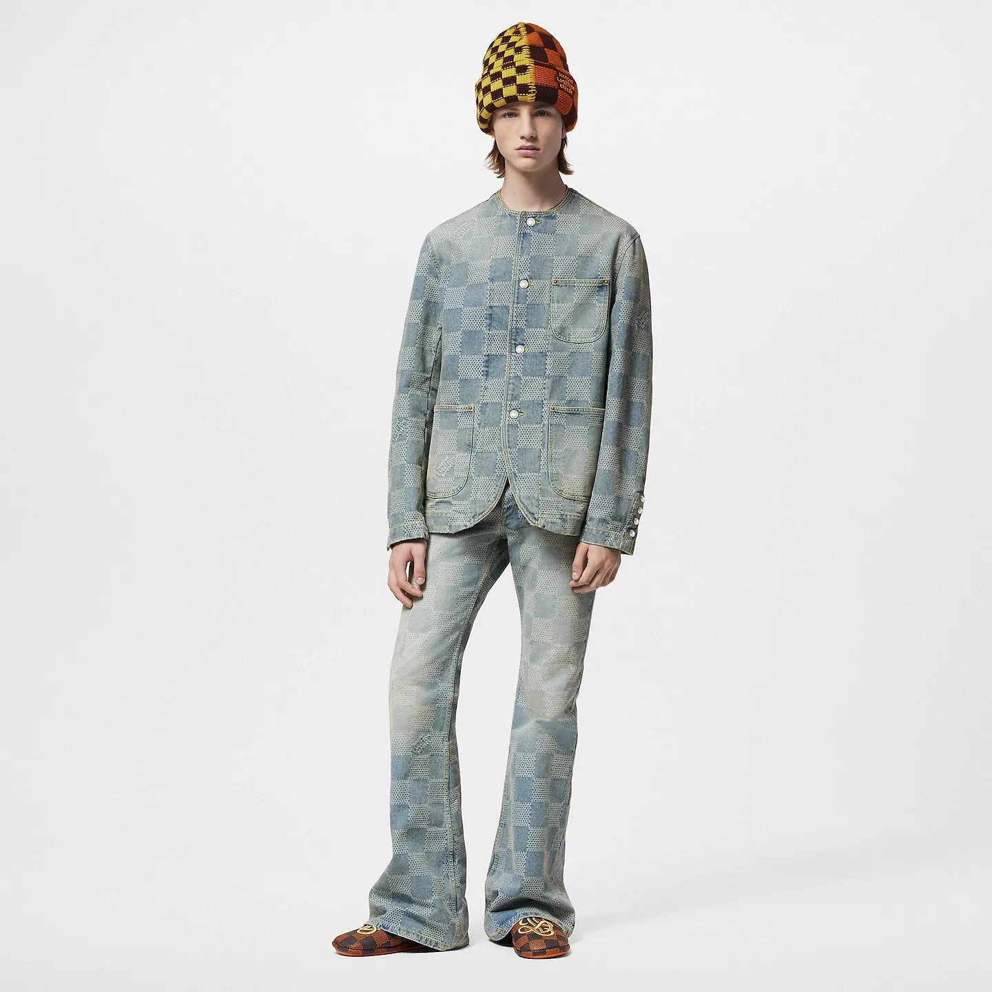 Damier Denim Chic Jacket
