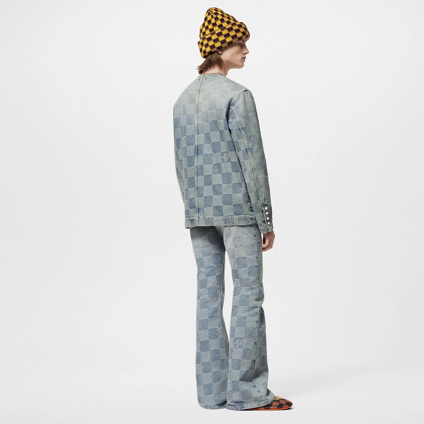Damier Denim Chic Jacket