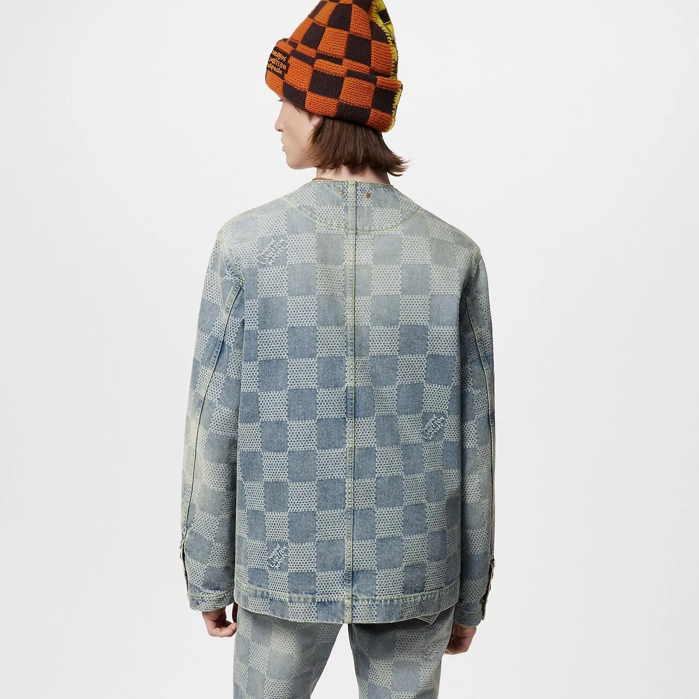Damier Denim Chic Jacket