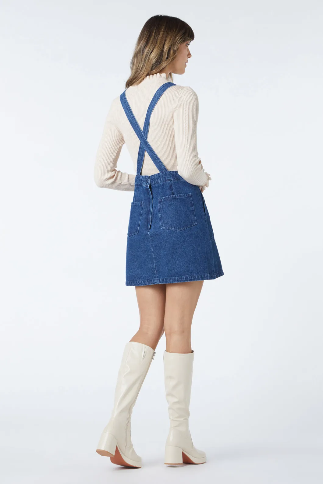 Deerly Friends Embroidered Pinny
