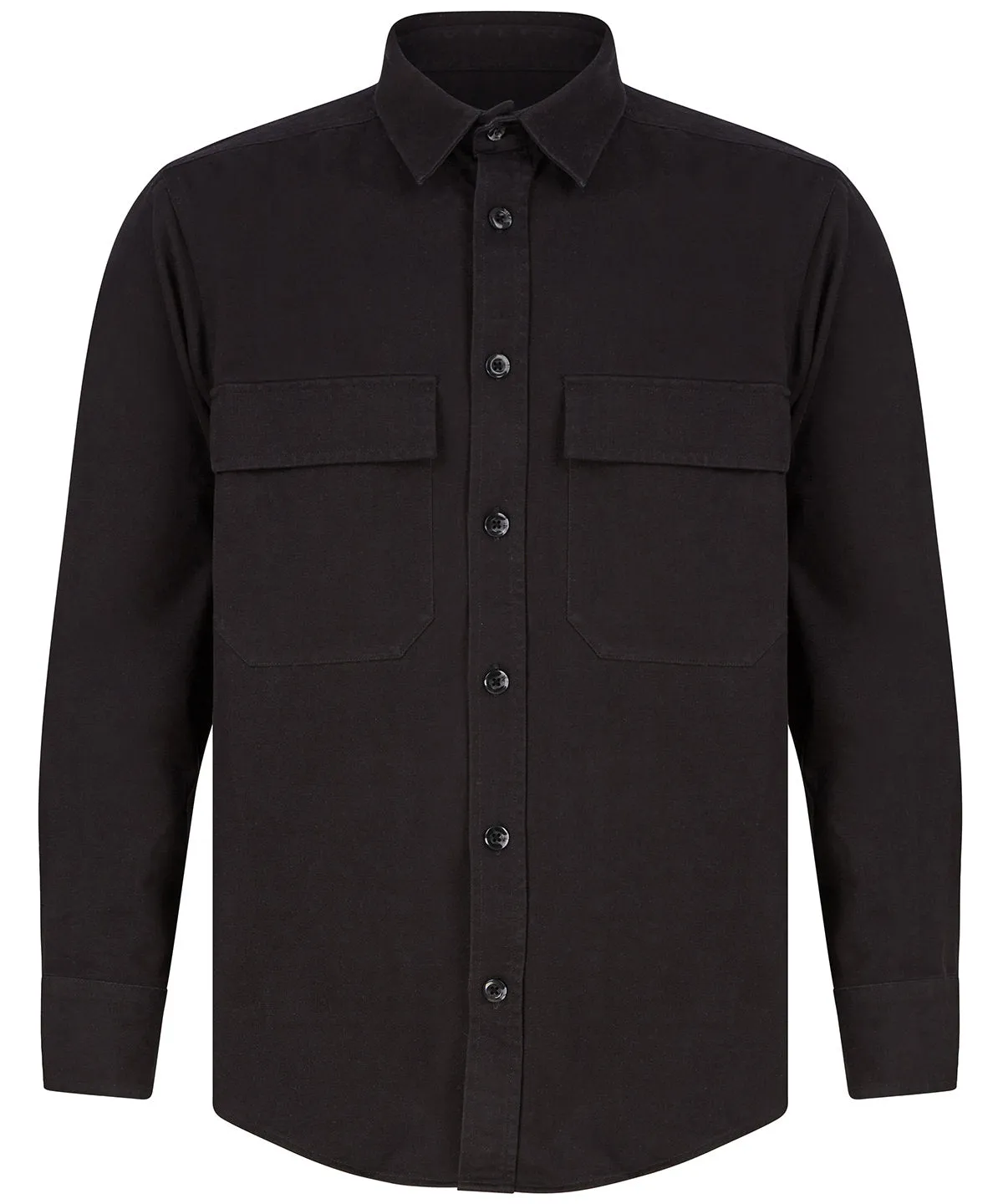 Drill overshirt | Black