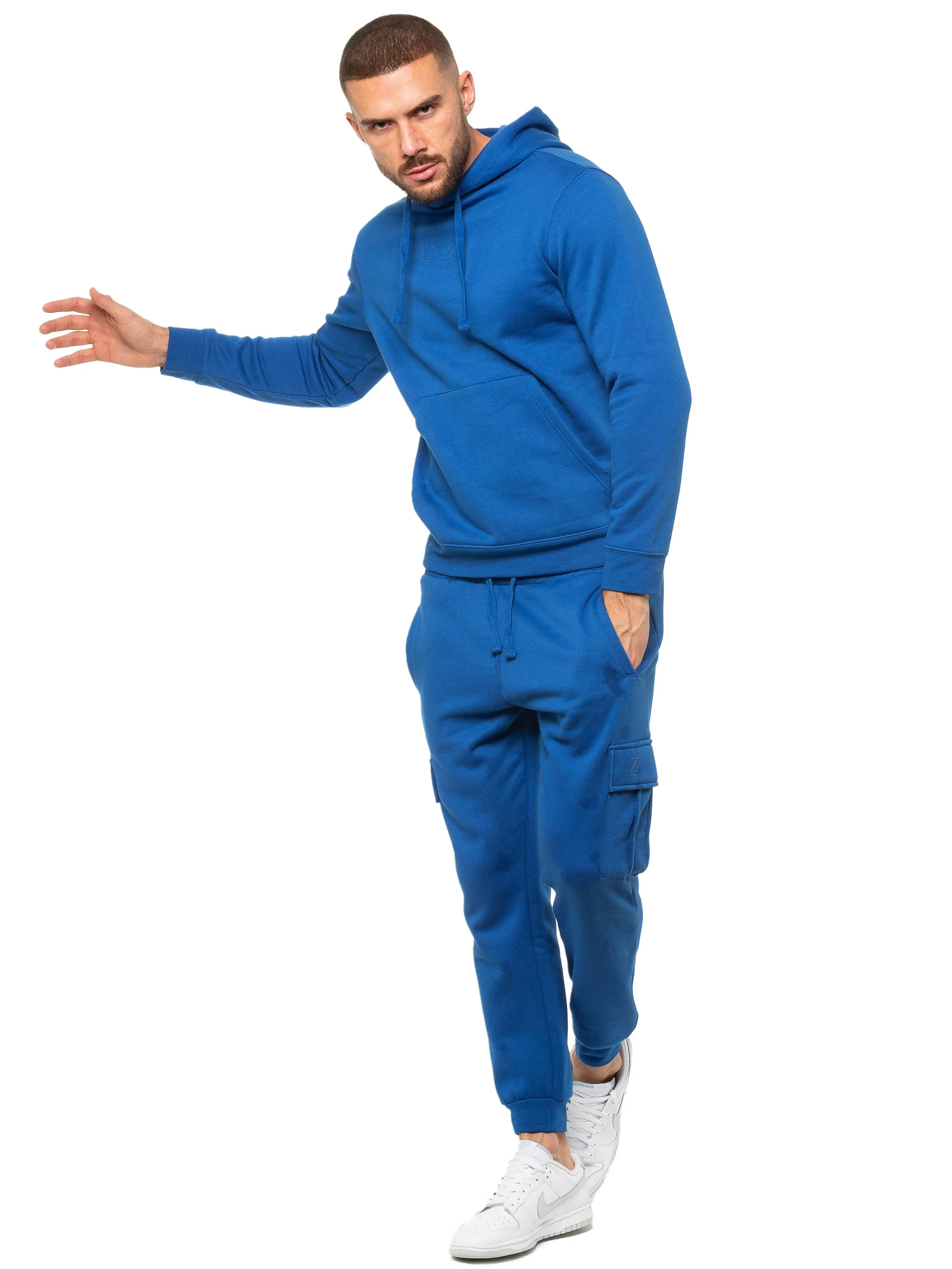 Enzo | Mens Pullover Hoodie Tracksuit Set
