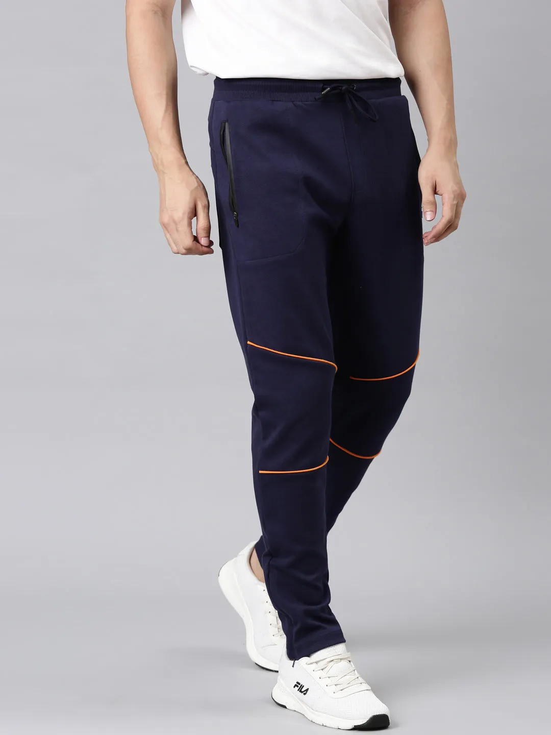 Fila Red Riley Men's Cut and Sew Jogger