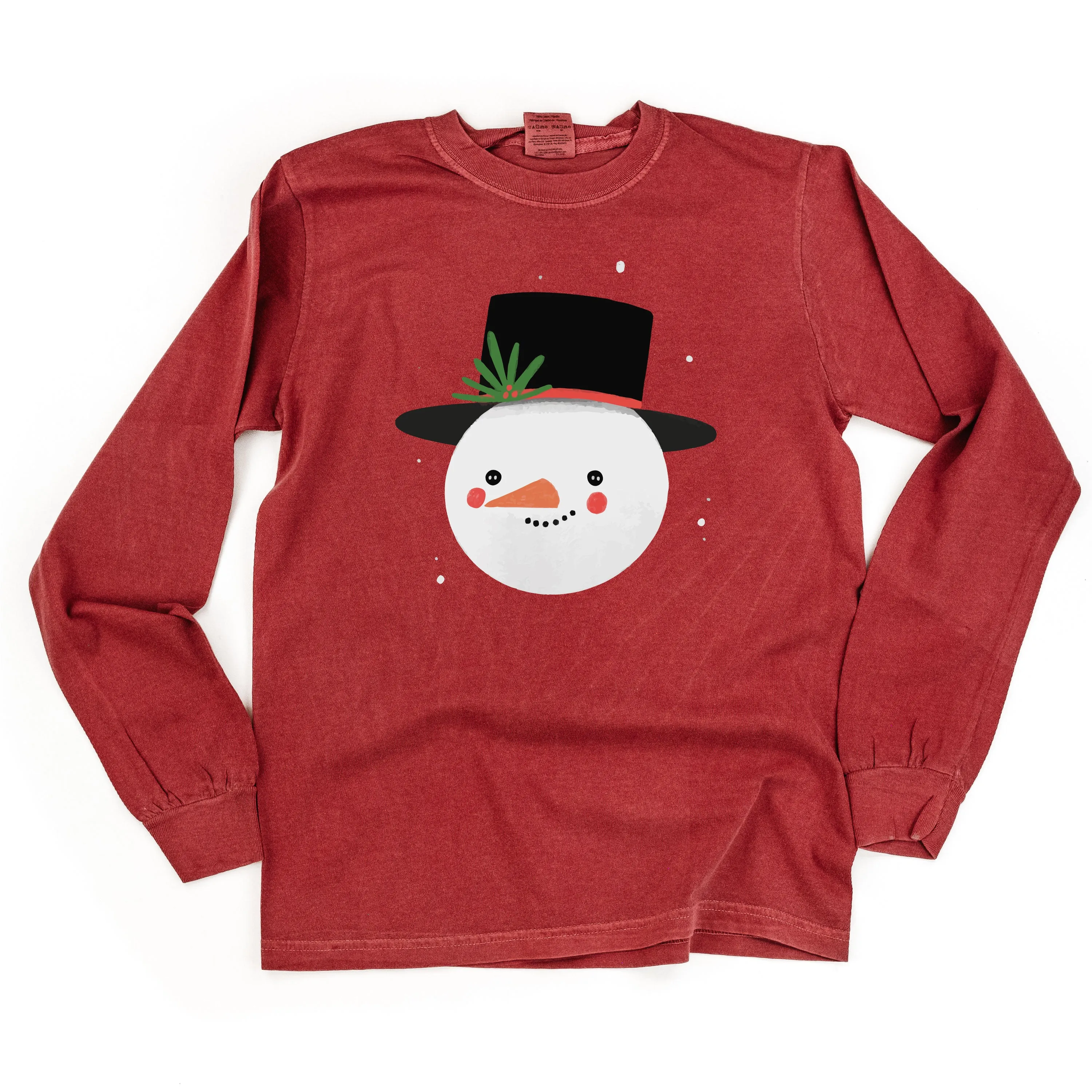Frosty The Snowman - LONG SLEEVE Comfort Colors Tee