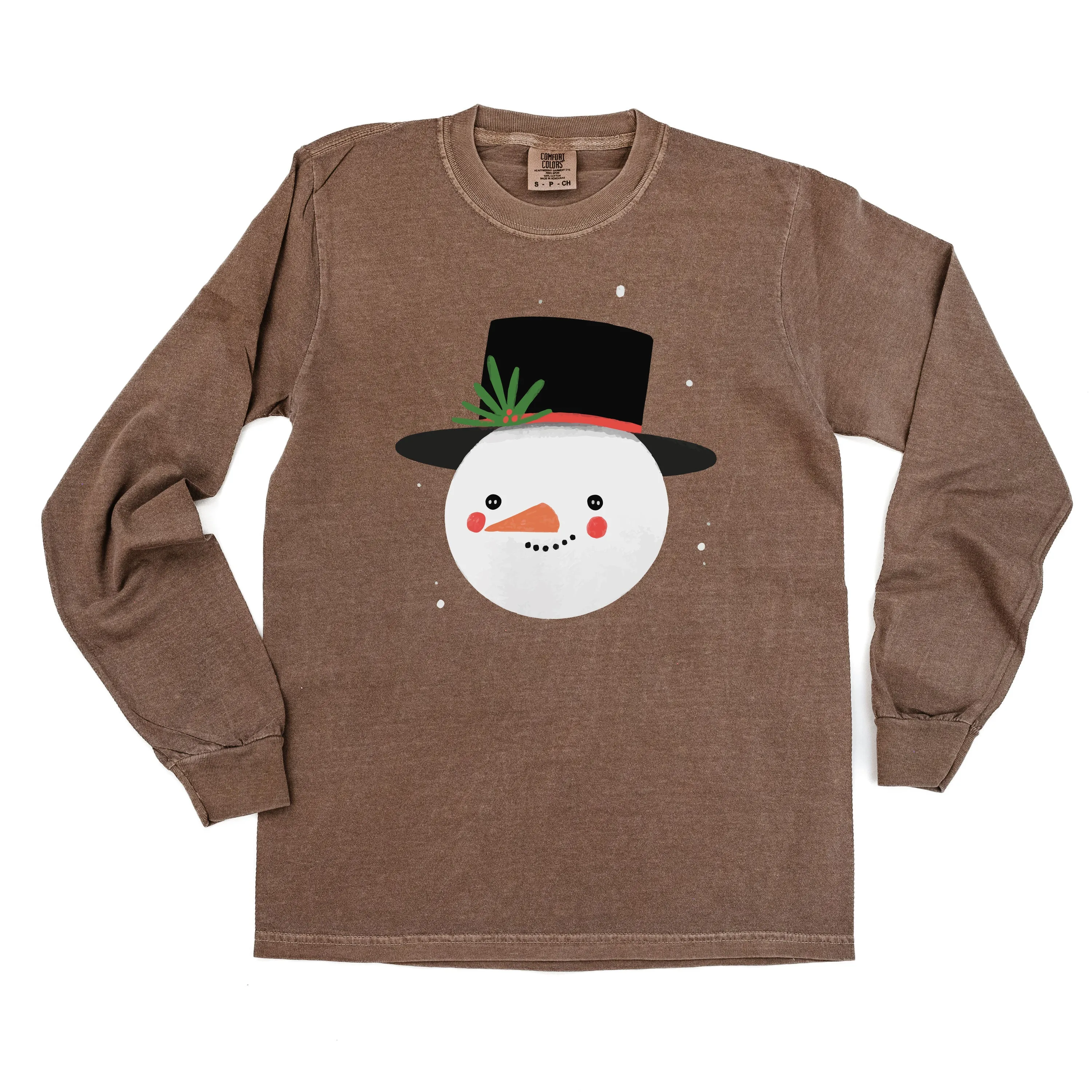Frosty The Snowman - LONG SLEEVE Comfort Colors Tee