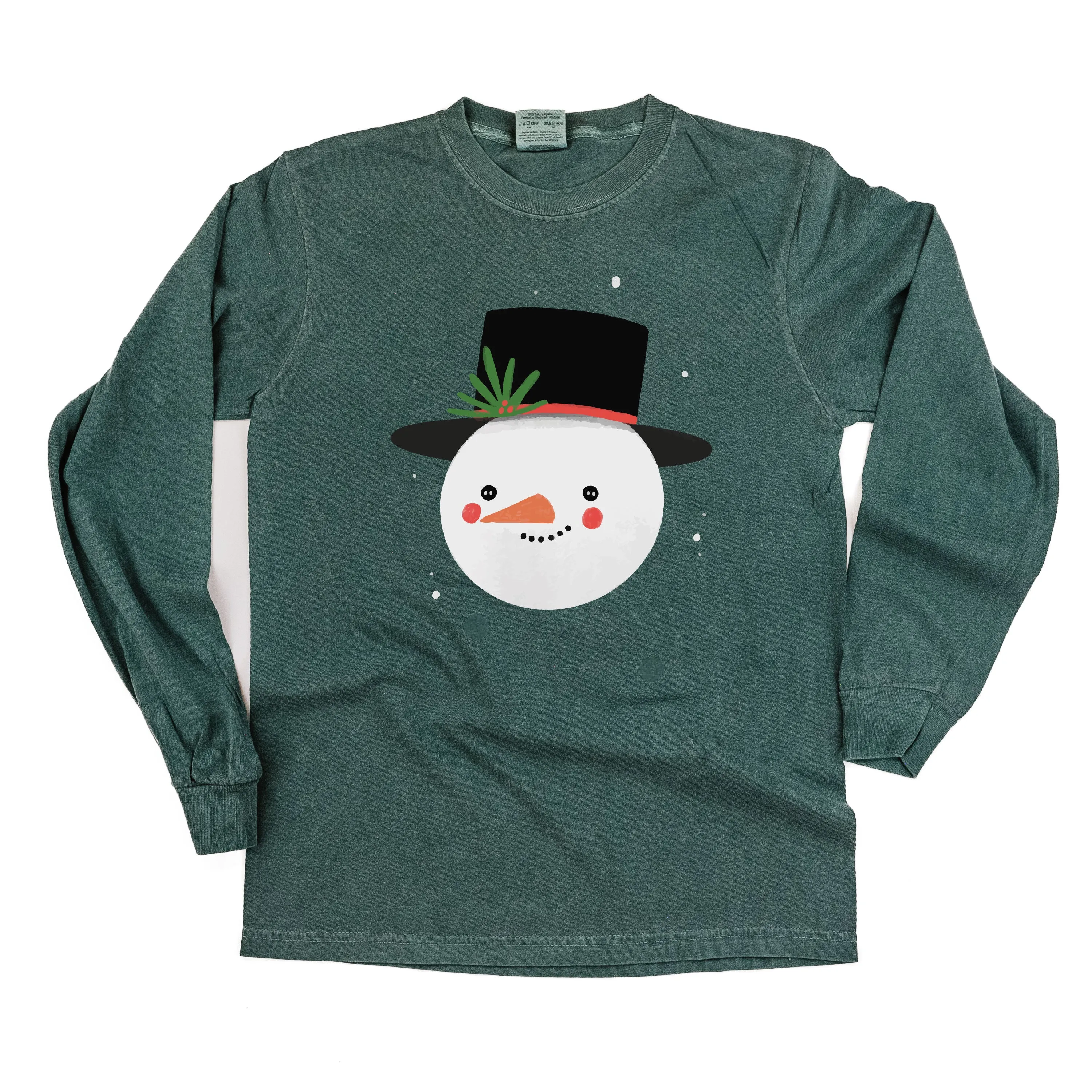 Frosty The Snowman - LONG SLEEVE Comfort Colors Tee