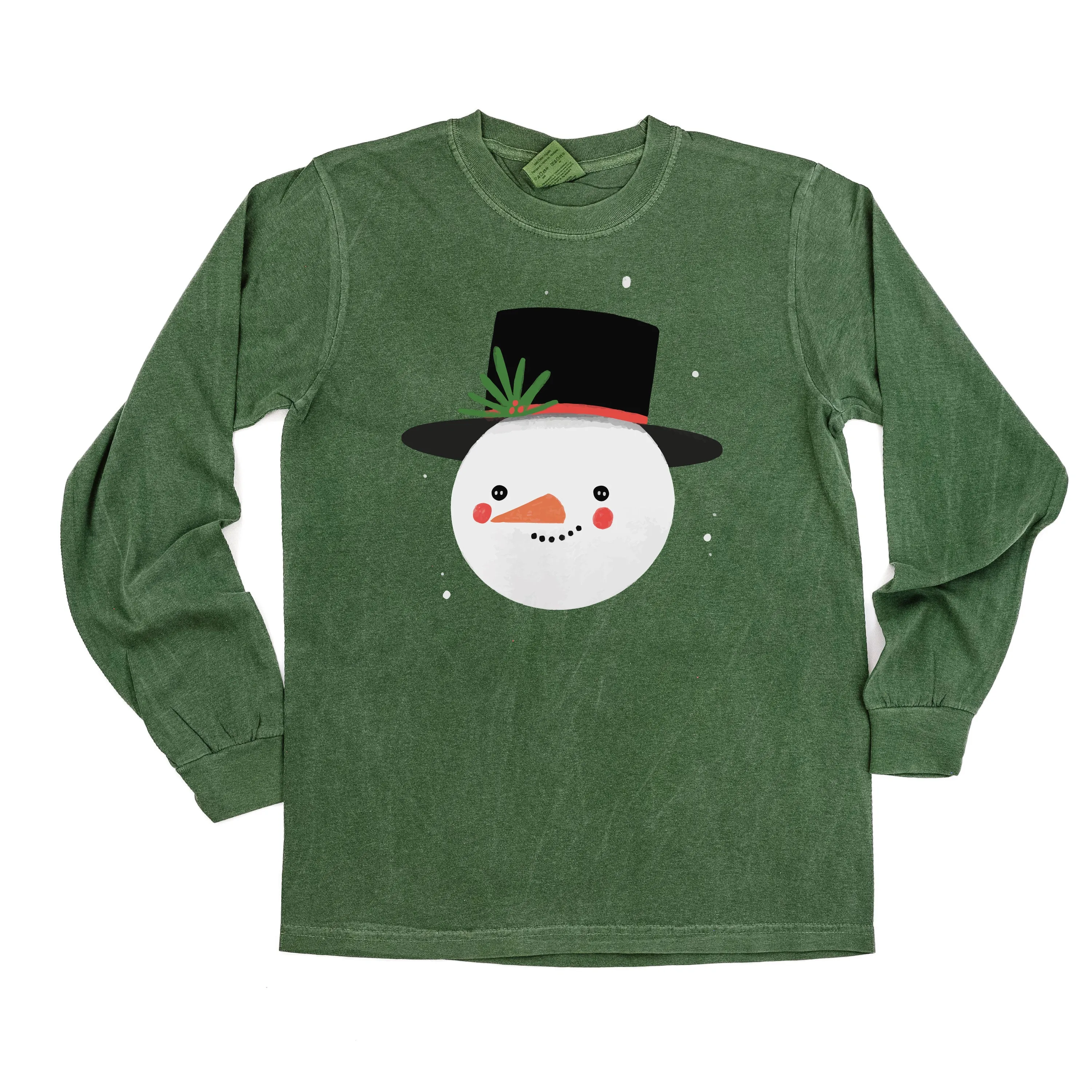 Frosty The Snowman - LONG SLEEVE Comfort Colors Tee