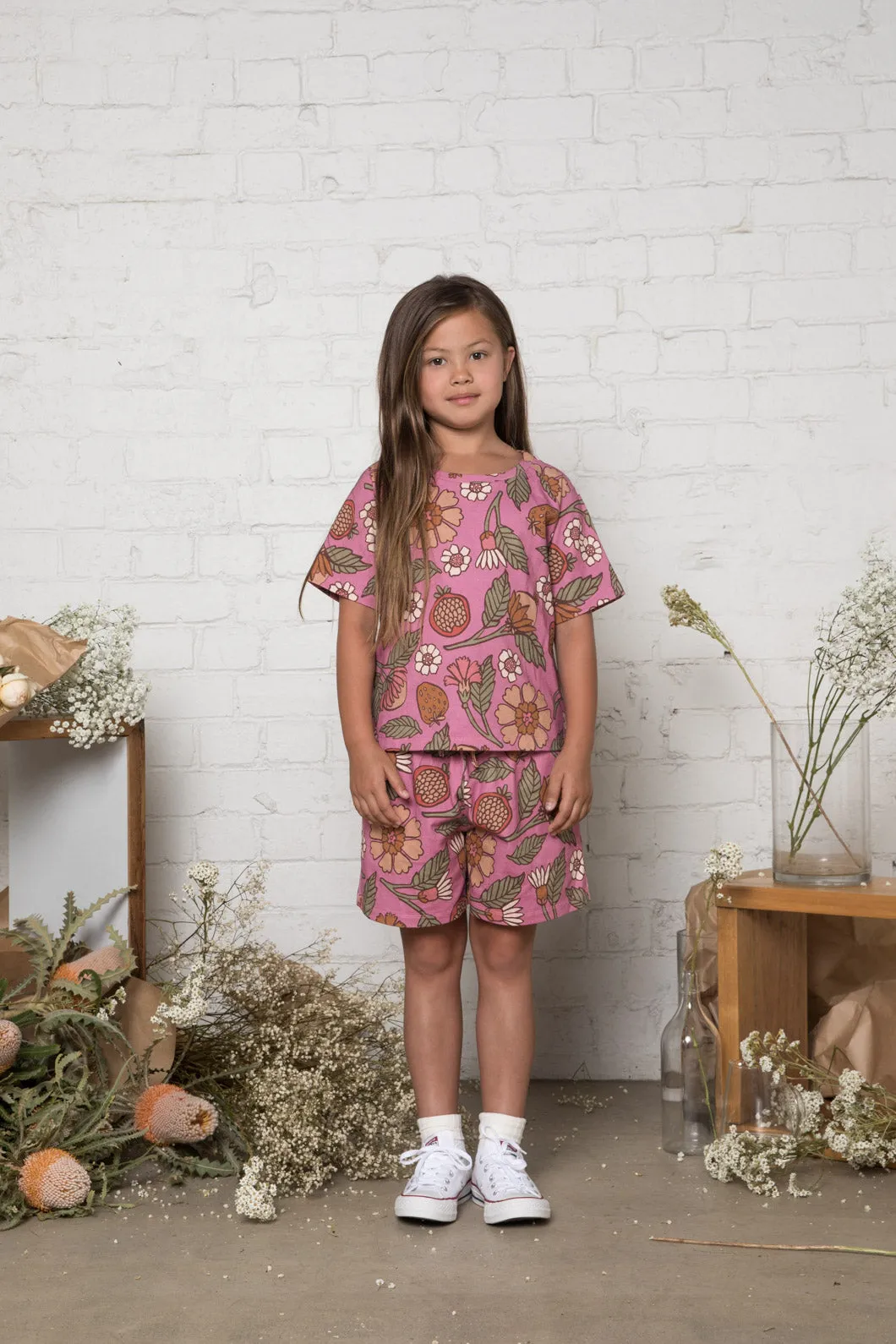 Fruits & Flora Kids Jersey Short