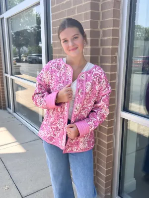Garden Girly Quilted Jacket