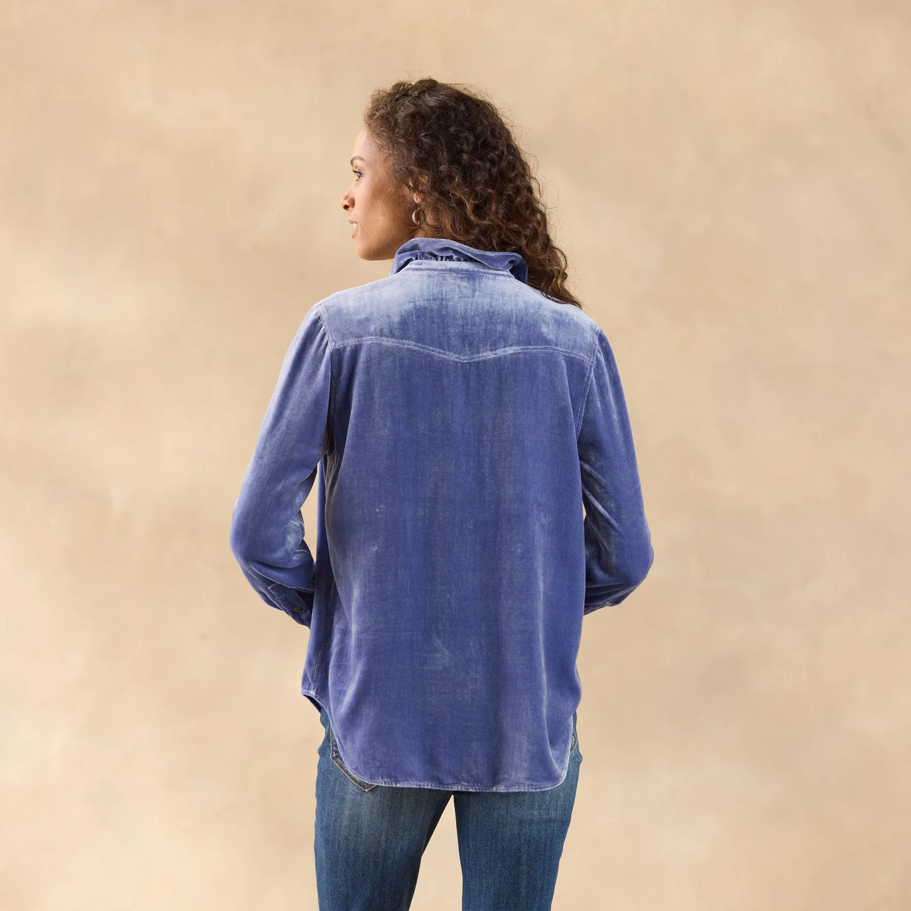 Gretel Velvet Shirt