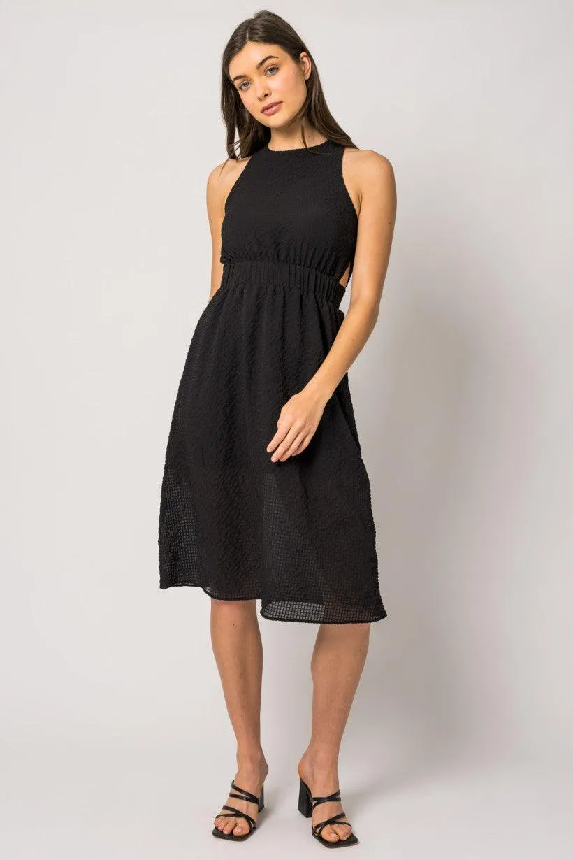 Halter Cut-Out Dress