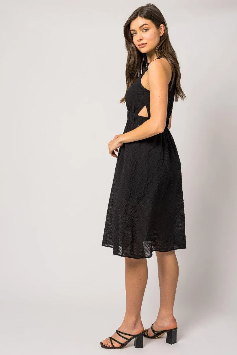 Halter Cut-Out Dress