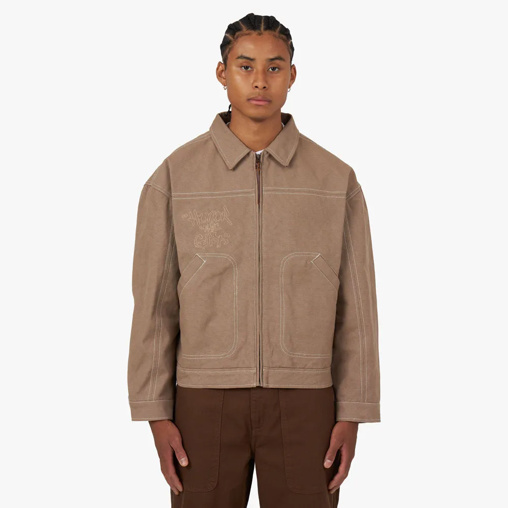Honor The Gift Script Carpenter Jacket / Light Brown