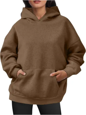 Hoodies for Women Plus Size Harajuku Sweatshirts Winter Plain Festival Long Sleeve Pullover Casual Fashion Sweatshirts