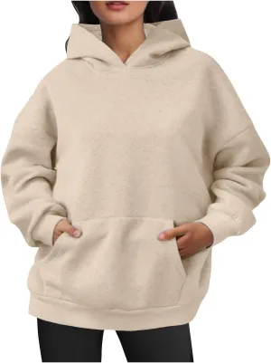 Hoodies for Women Plus Size Harajuku Sweatshirts Winter Plain Festival Long Sleeve Pullover Casual Fashion Sweatshirts