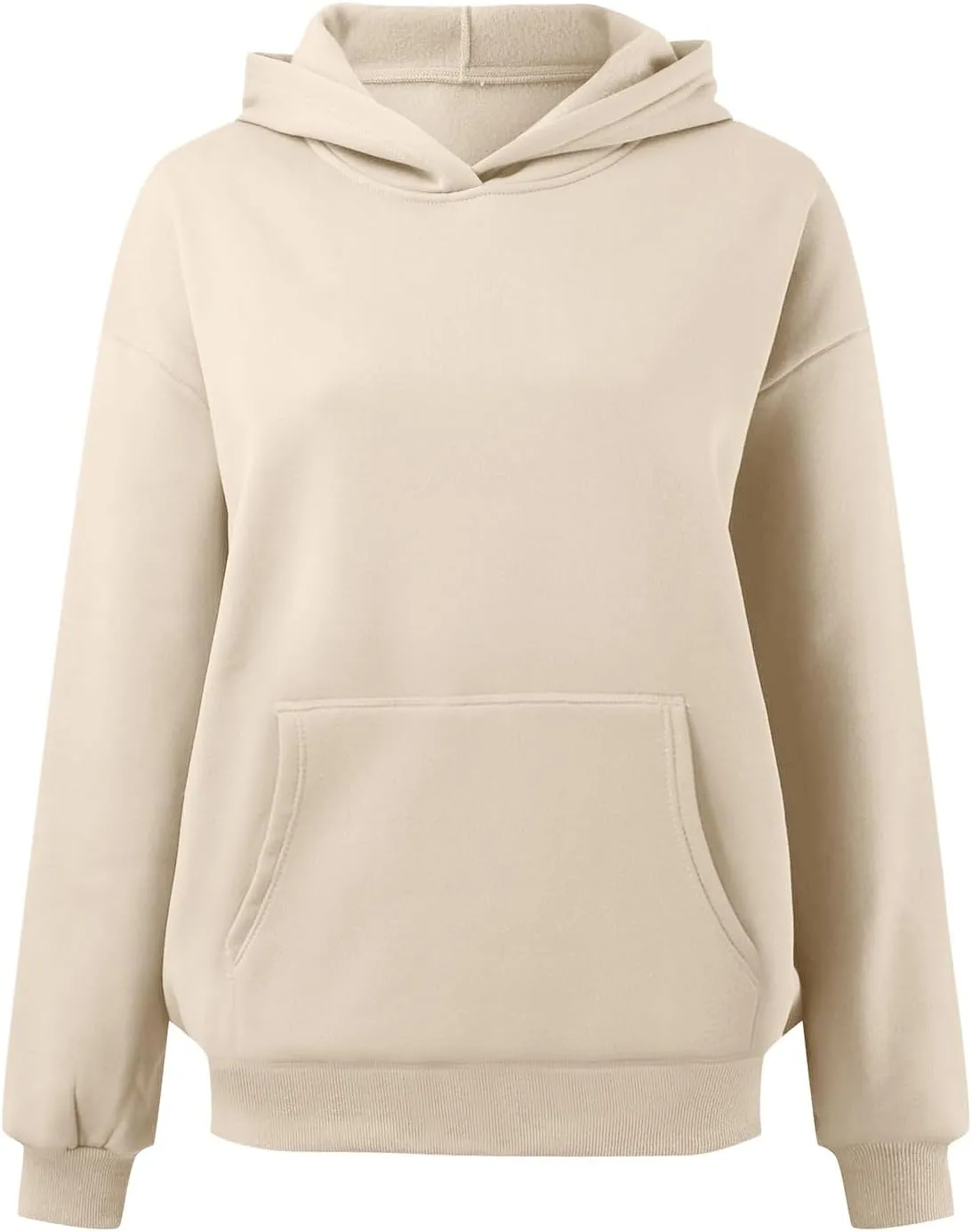 Hoodies for Women Plus Size Harajuku Sweatshirts Winter Plain Festival Long Sleeve Pullover Casual Fashion Sweatshirts