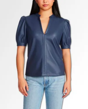 Jane Vegan Top Navy