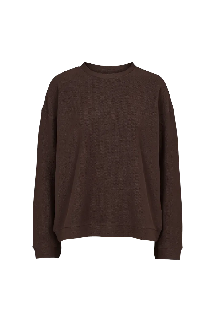 Kat Sweat Shirt - Chocolate torte