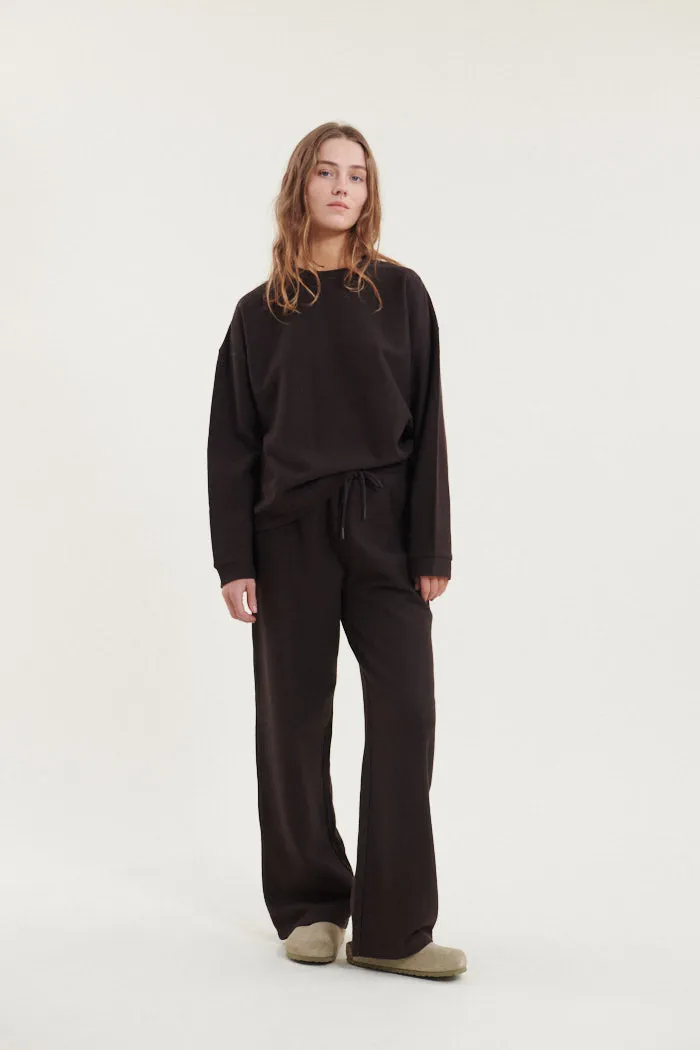Kat Sweat Shirt - Chocolate torte