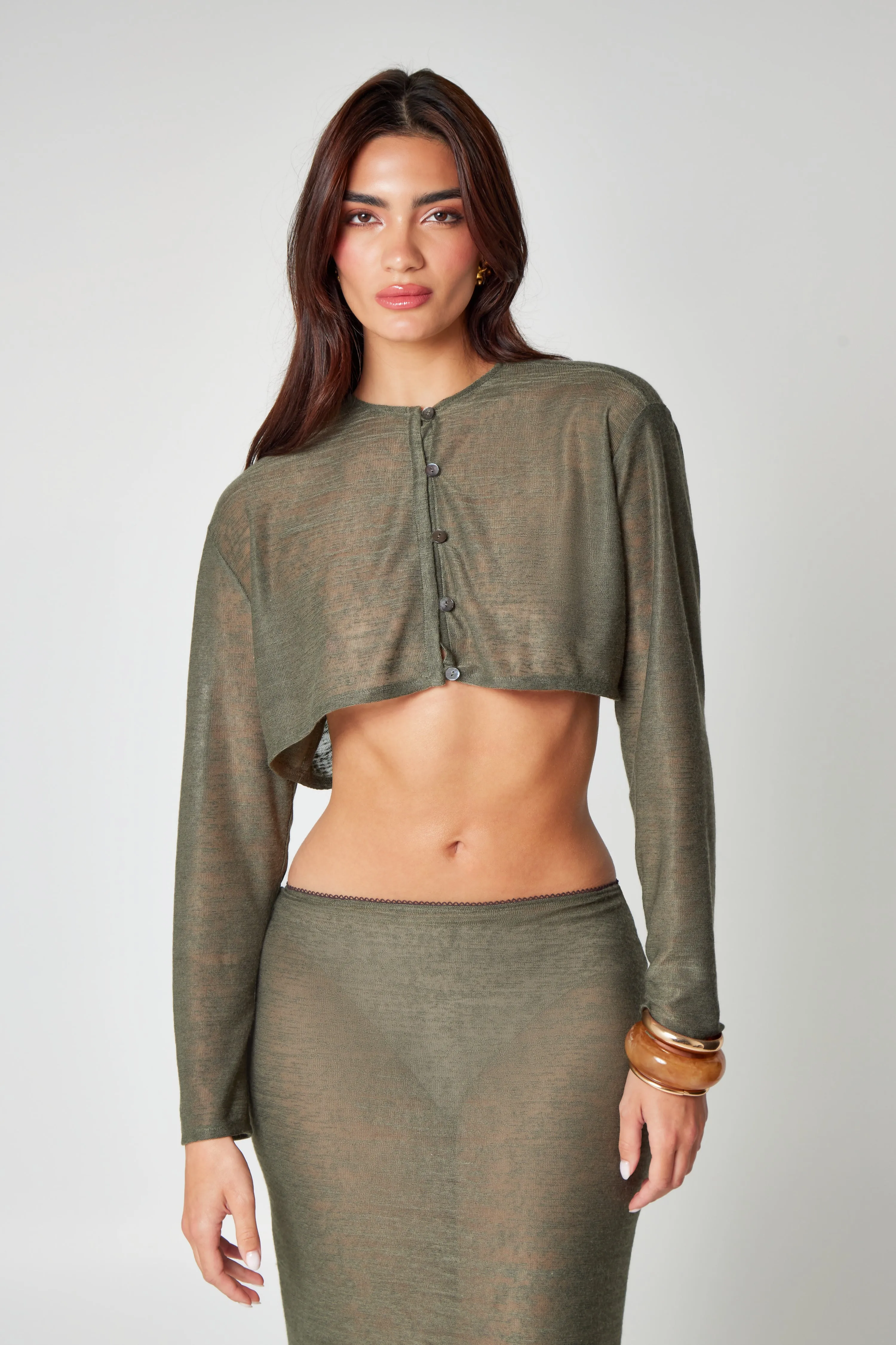 Khaki Knit Co-Ord