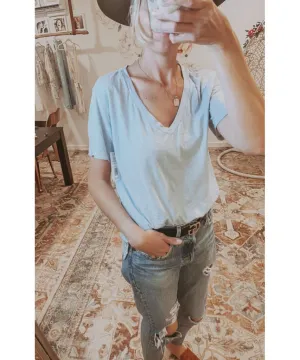 Levi Boyfriend Shirt Cloud