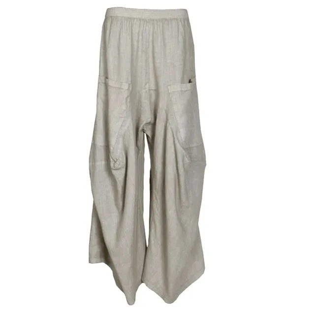 Linen Pantaloon Pants