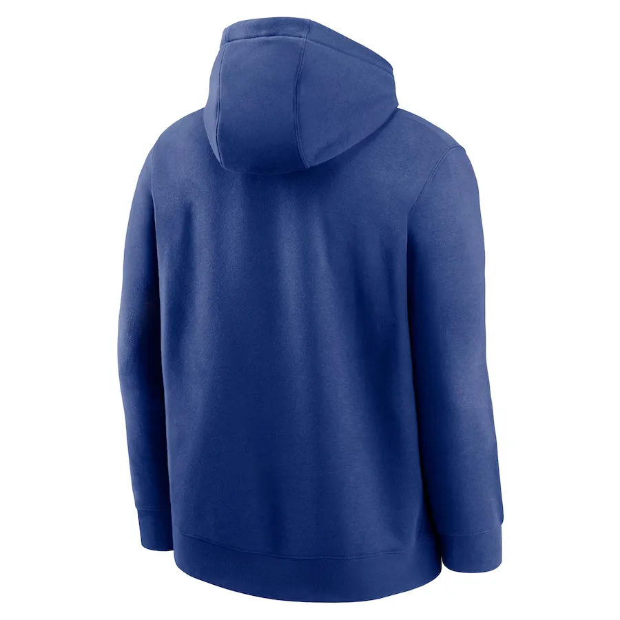 Los Angeles Dodgers Nike Big & Tall Over Arch Pullover Hoodie - Royal