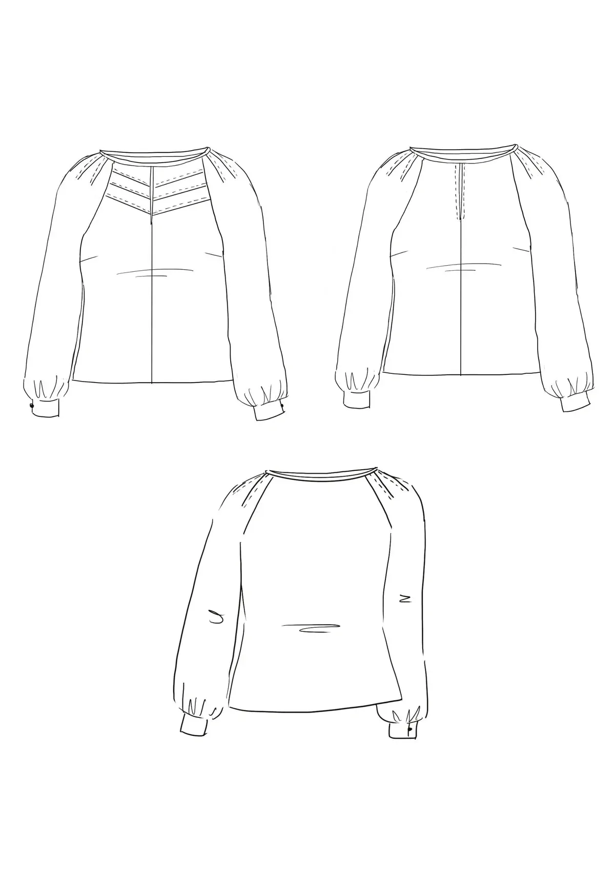 MAISON FAUVE • Chelsea Blouse Sewing Pattern