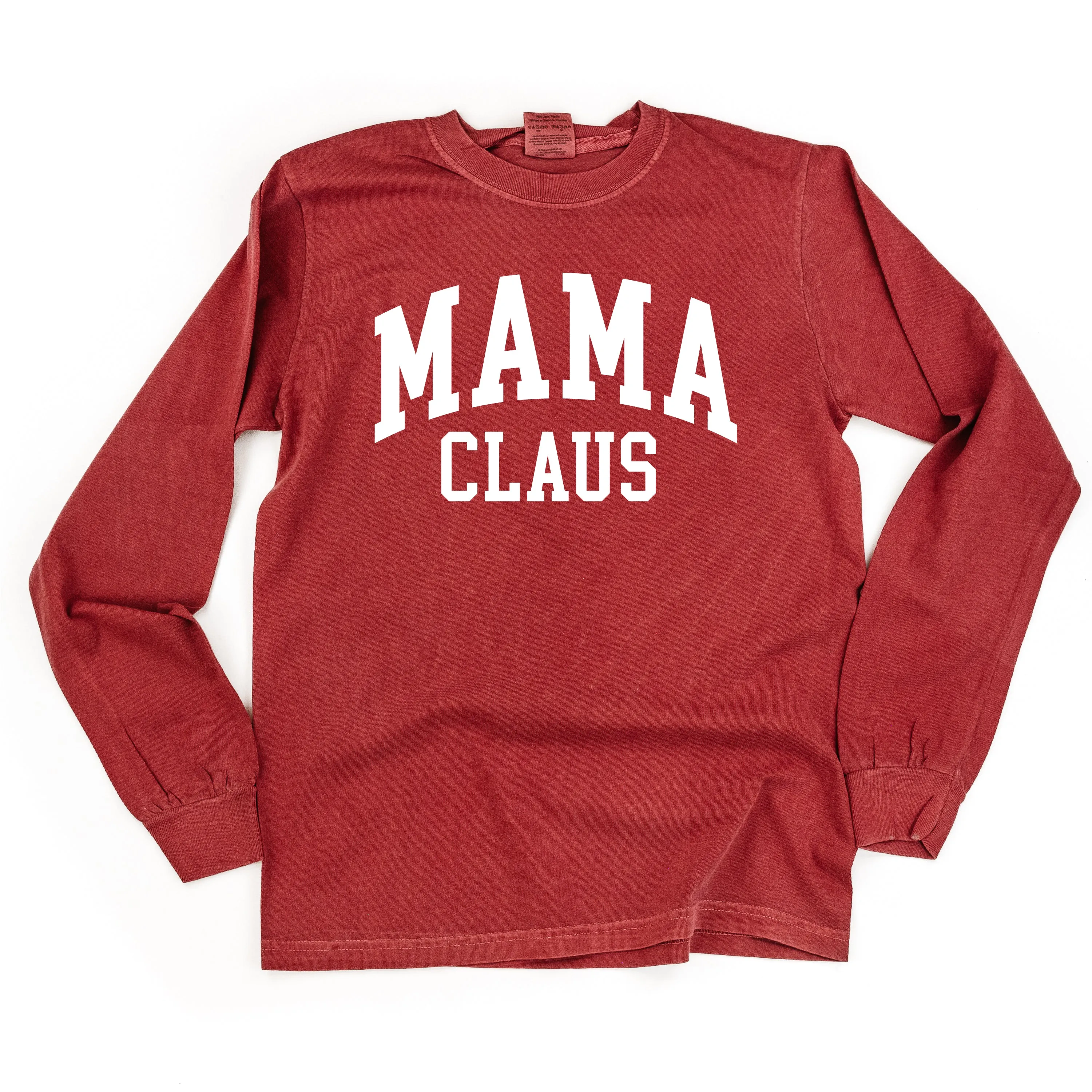 Mama Claus - LONG SLEEVE Comfort Colors Tee